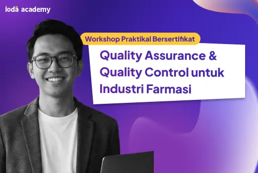 Quality Assurance & Quality Control untuk Industri Farmasi - dummy