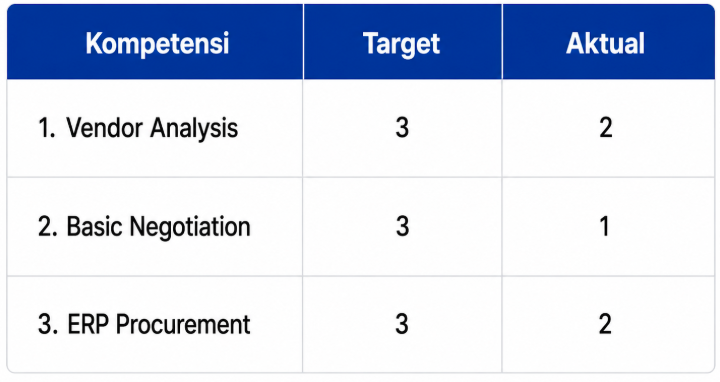 Studi Case Training Plan