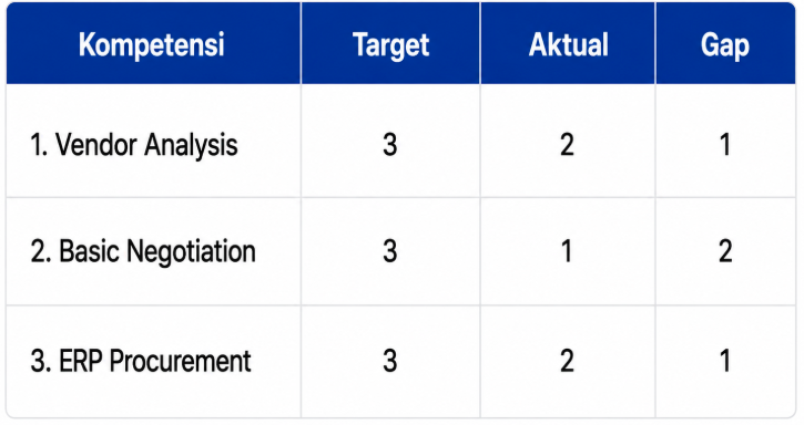 Studi Case Training Plan