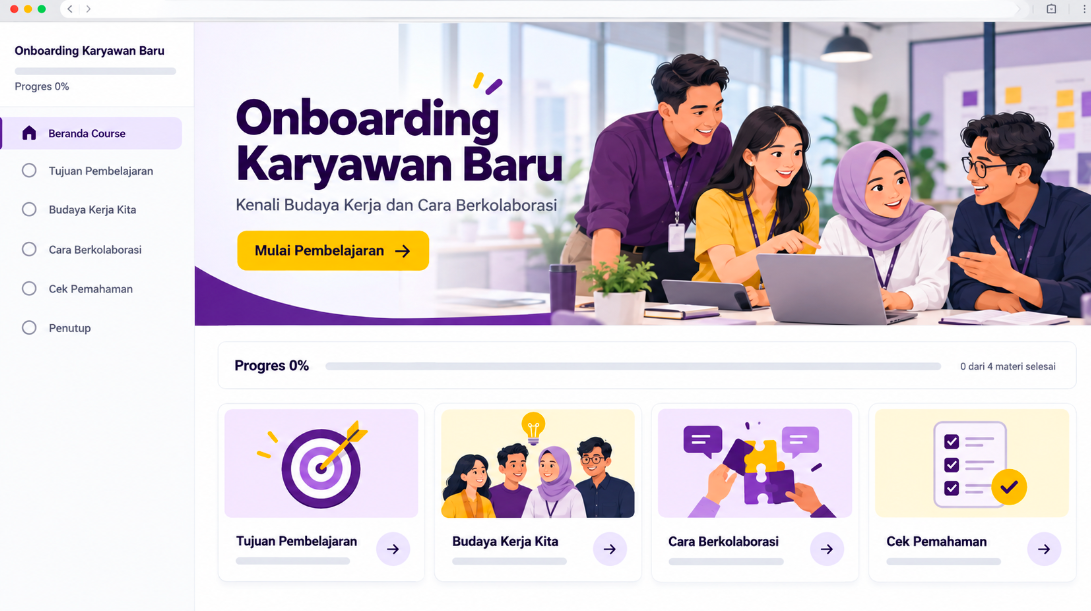 Contoh Articulate Rise