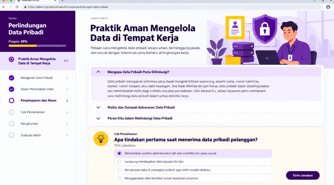 Contoh Articulate Rise